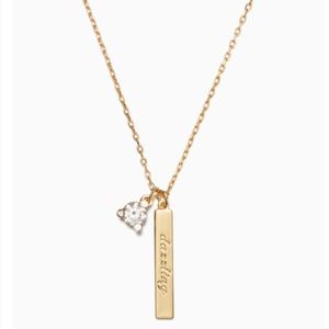 Kate Spade born to be April pendant